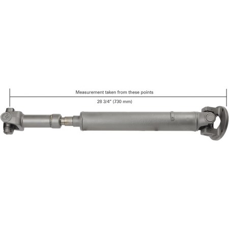 A1 Cardone Remanufactured  Prop Shaft, 65-9348 65-9348